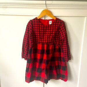 Gap Buffalo Plaid Dress